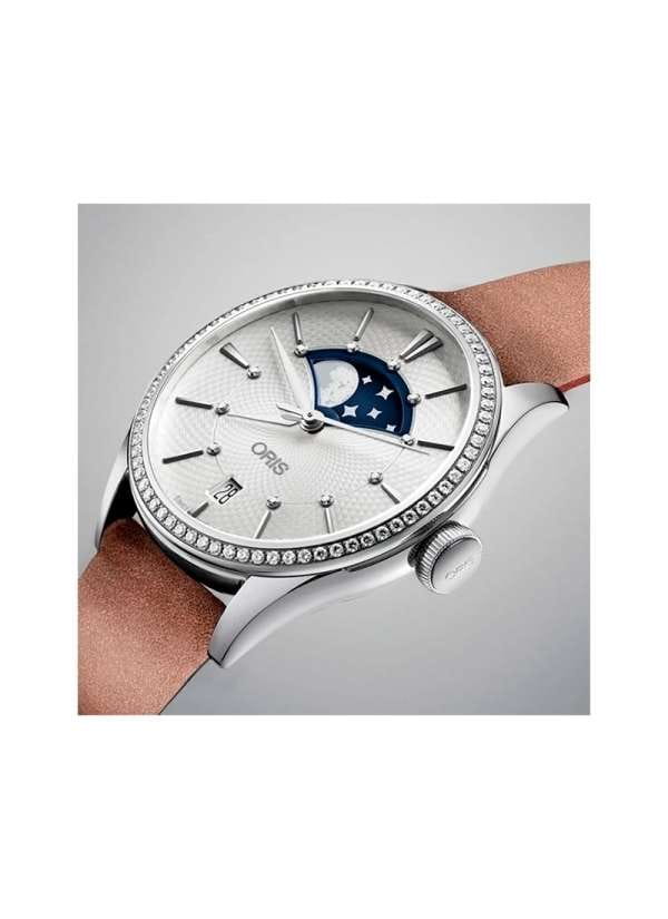 Oris Oris Artelier 01 763 7723 4951-07 5 18 33FC , наручные женские часы фото под углом